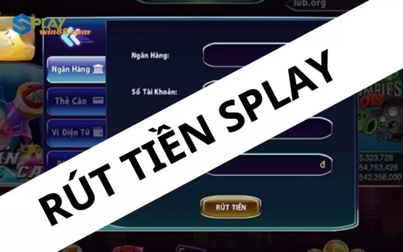 Cách rút tiền từ Casino Splay