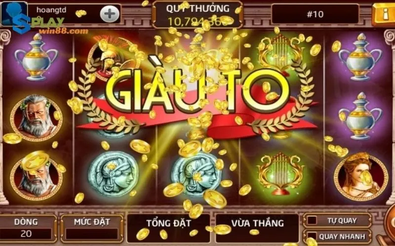 Chơi game slot nổ hũ trên di động