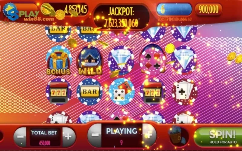 Slot game quay thưởng lớn